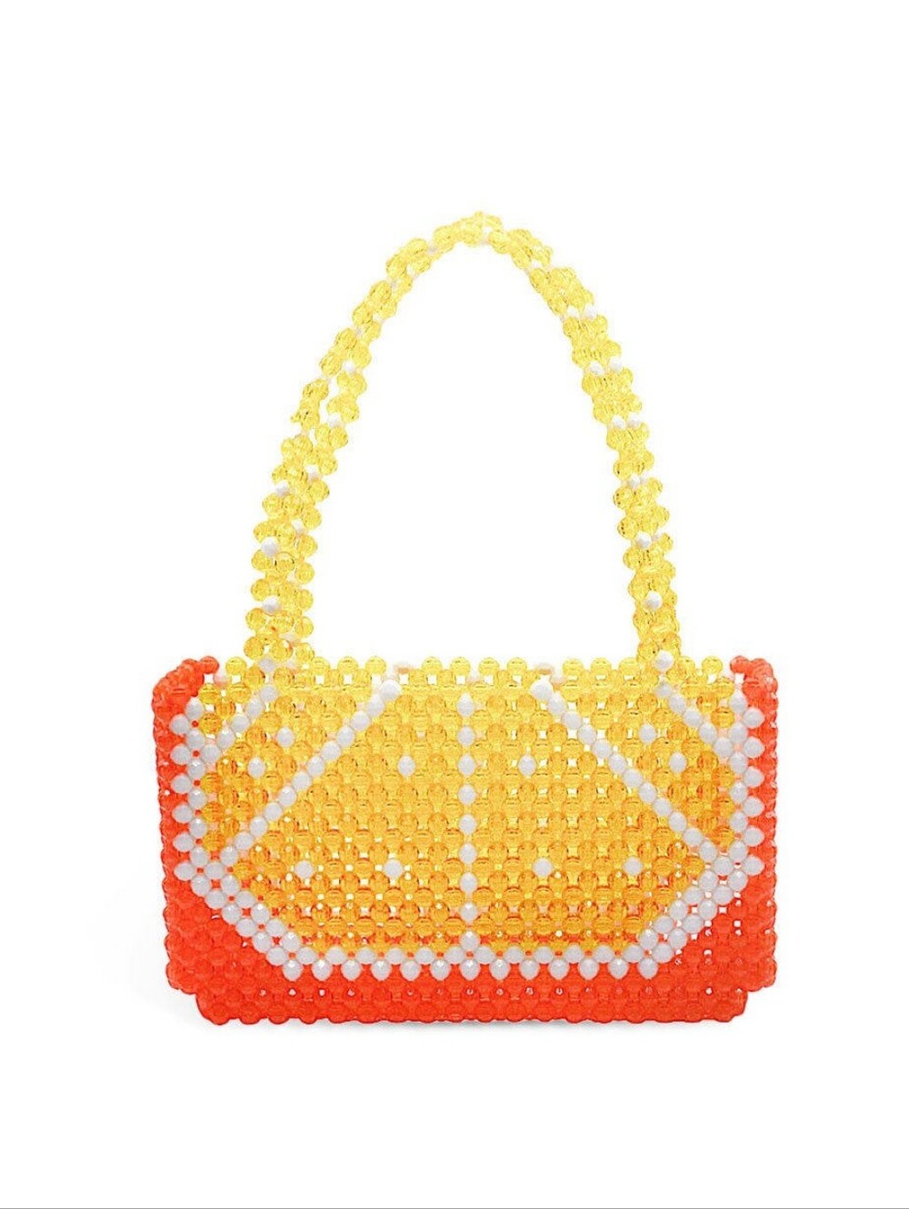 NWOT Susan Alexandra Beaded Citrus Bag